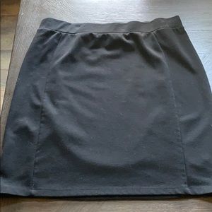 Black skirt